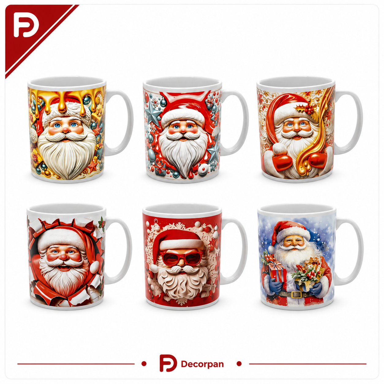 Canecas de Natal 120 ml